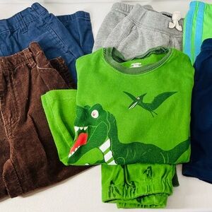 Koala Kids, Osh Kosh and Carters pants and pajamas set‎ of 7 pieces